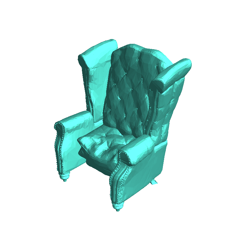 moldy old chair - furniture - gubbins