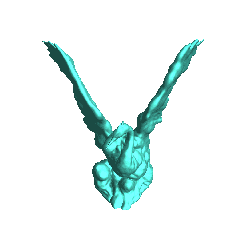 Air Elemental - Miniature (Pre-Supported)