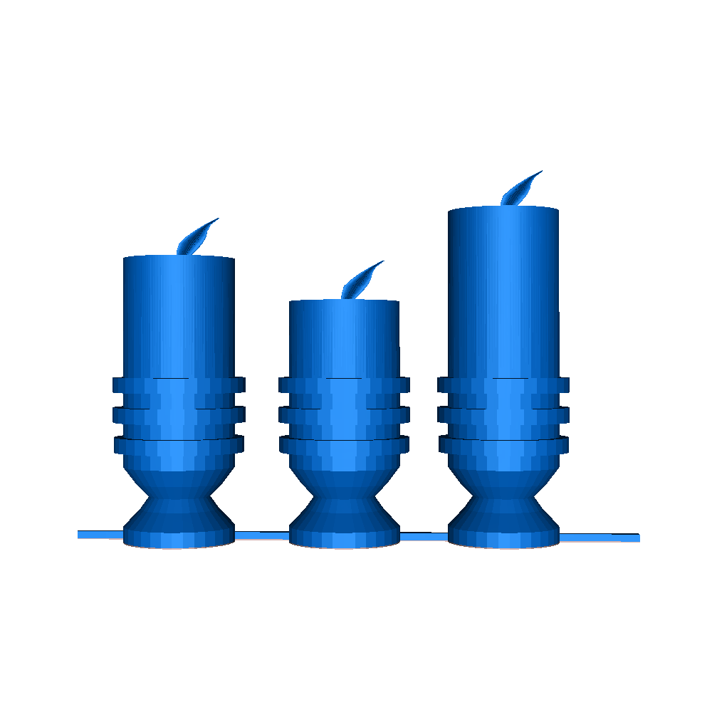 bougies 13 d