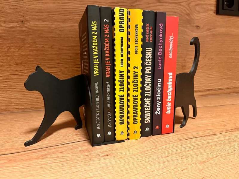 Cat book holder