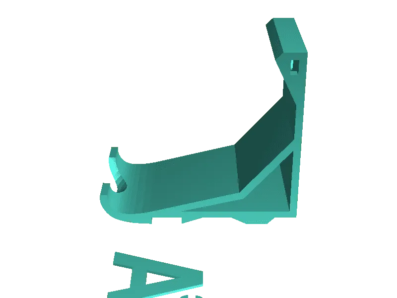 AAA battery holder base+plate