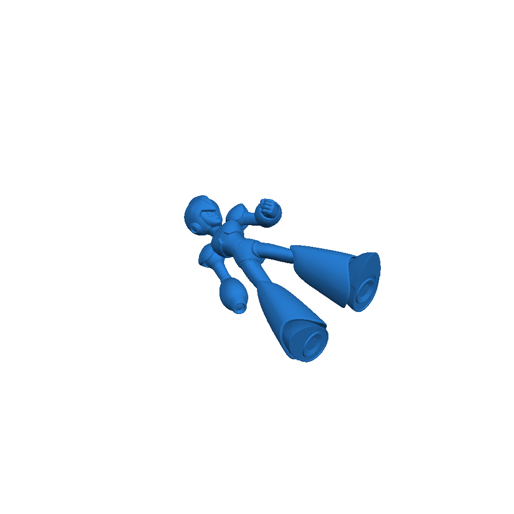 Mega Man X fanart 3d print STL file