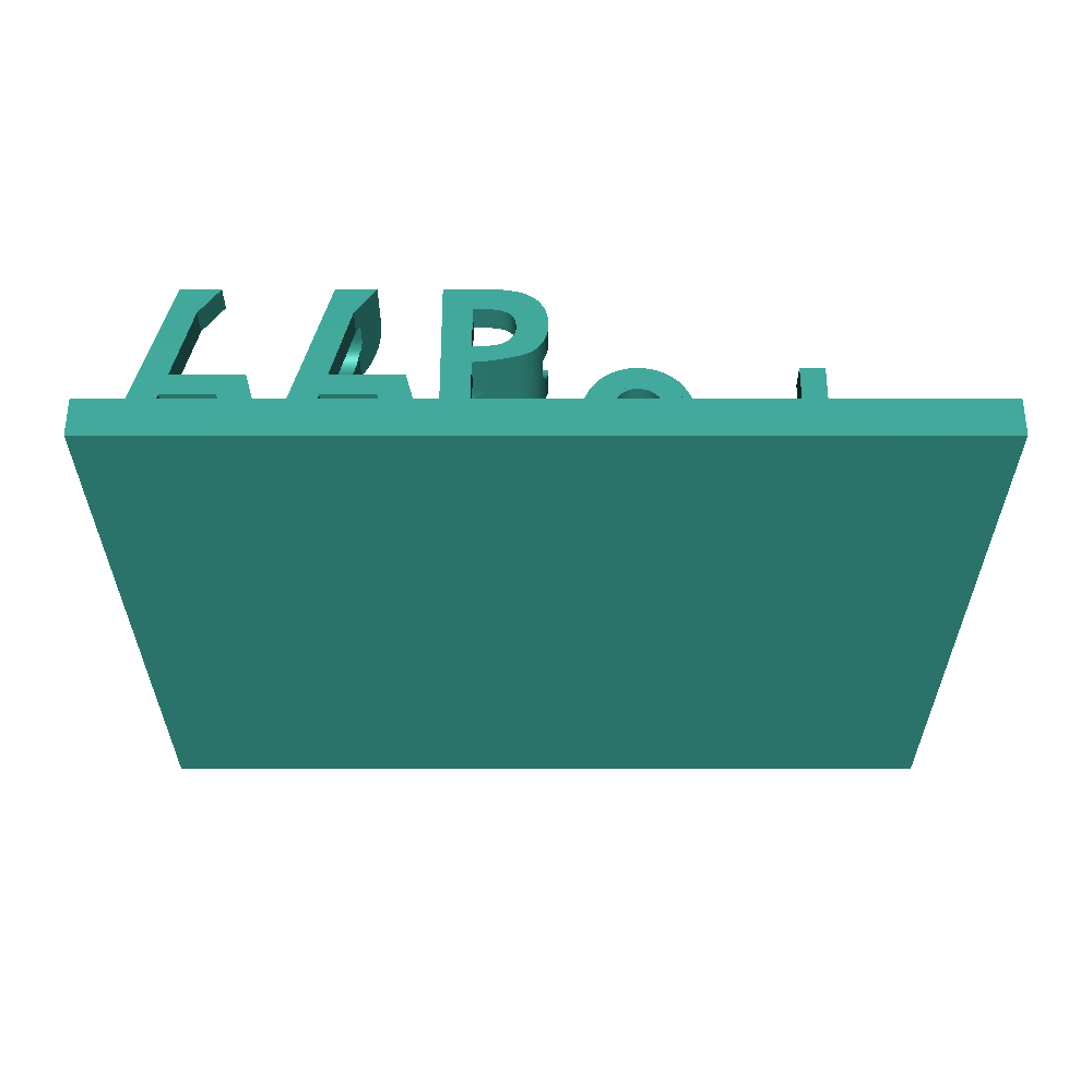 nome do ambigrama 3d 