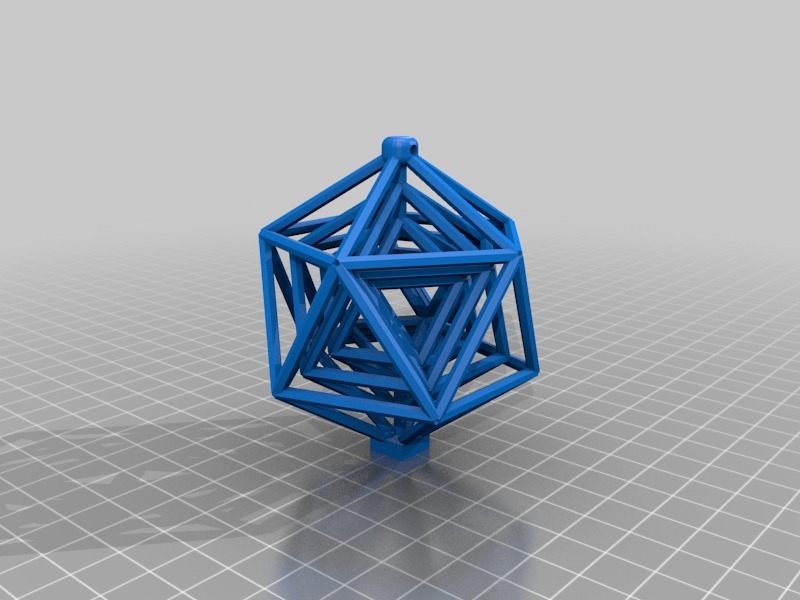 İkozahedral Noel Süsleri