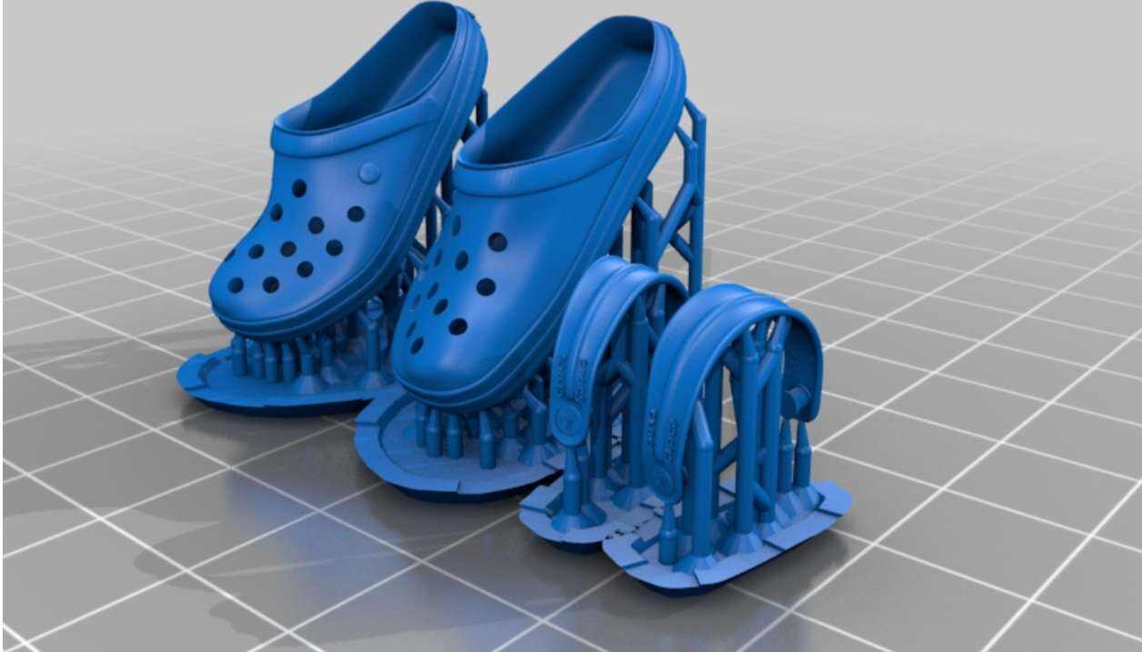 Free STL file Crocs Spike Remix 🎭・Model to download and 3D print・Cults