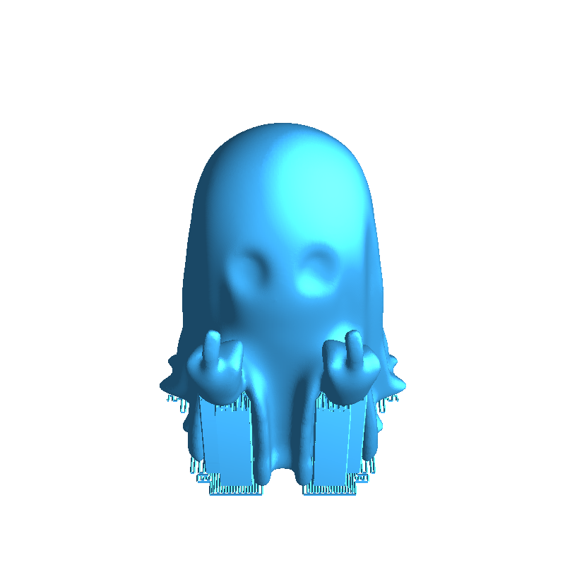 Ghost Figurine - Miniatures - PLA - 3D printed product - фото 12