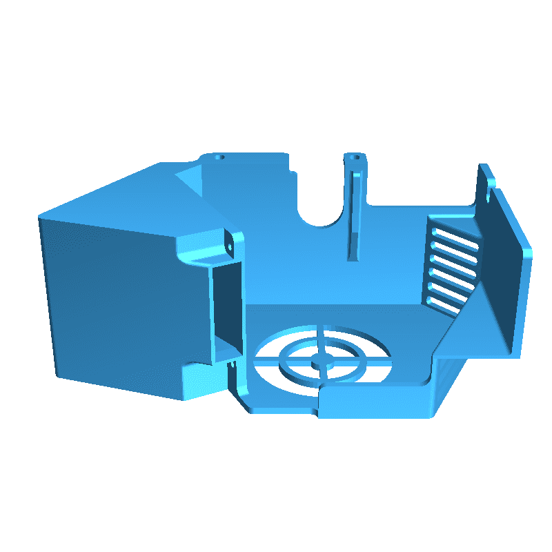 [CR6-SE] Improved original case 40mm fan