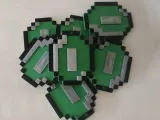 Minecraft Emerald Keychain-1