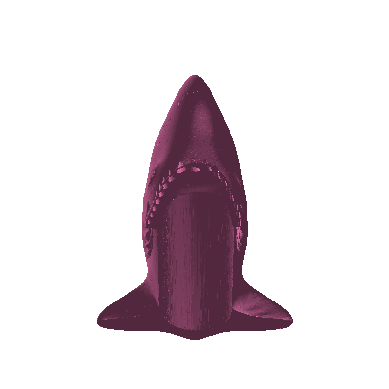Shark Cup/Toothbrush Holder