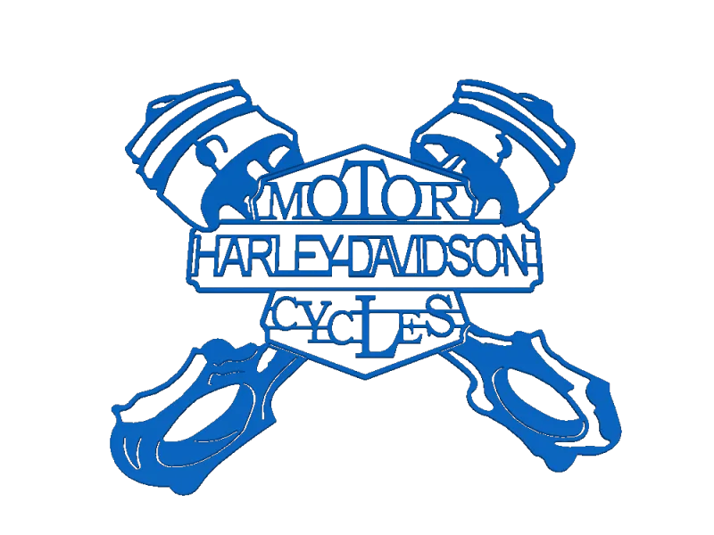 Harley pistons logo