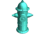 Fire hydrant for a G gage train-0