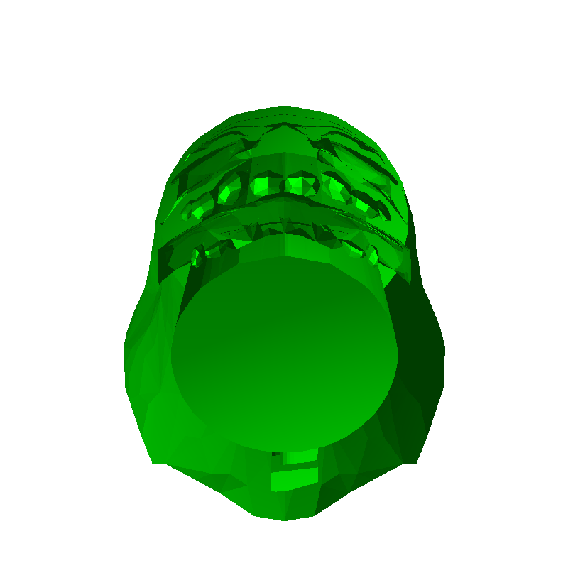 Ваза с зубами Angry Smile