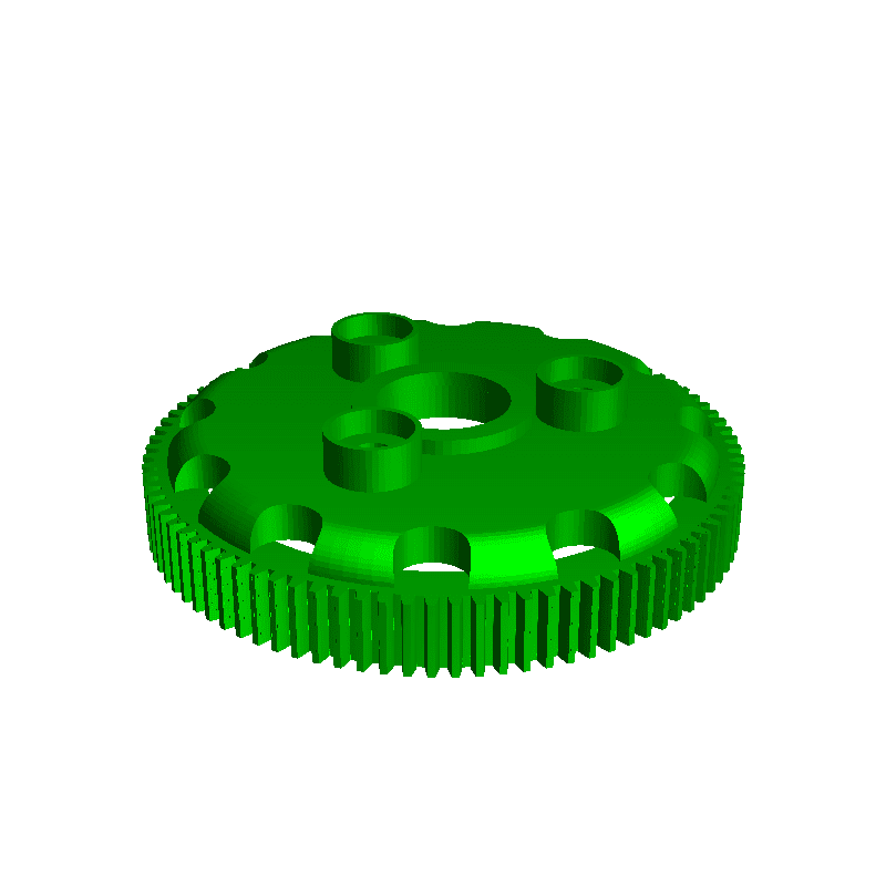 spur gear traxxas 90t 3D models download Creality Cloud