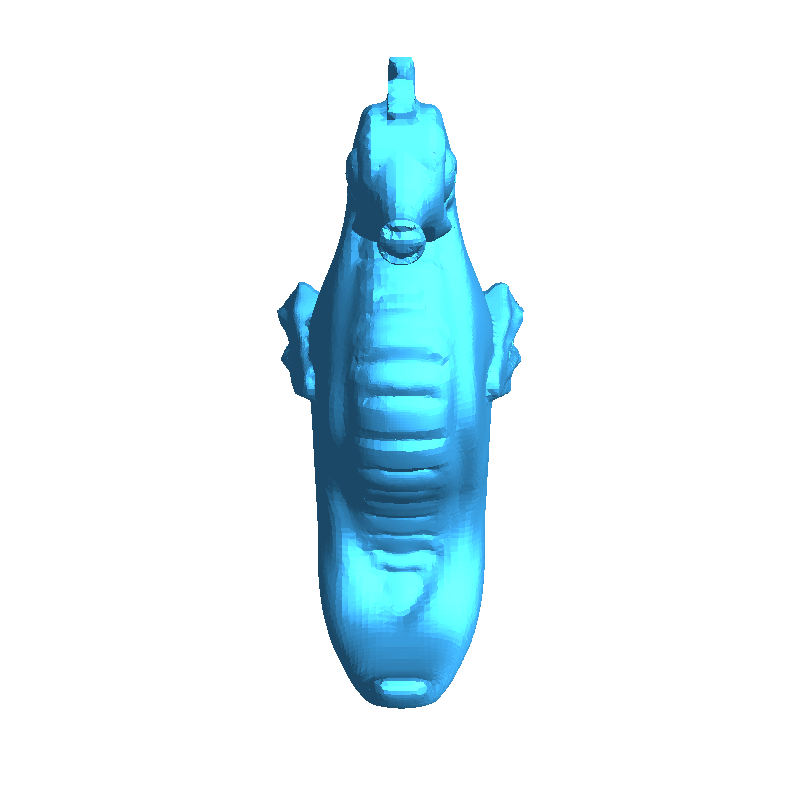 3DP, Baby Seahorse Wall Hook