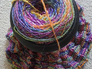 yarn bowl for cup holder 