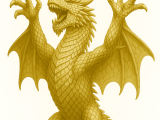 Dragon com escudos-0