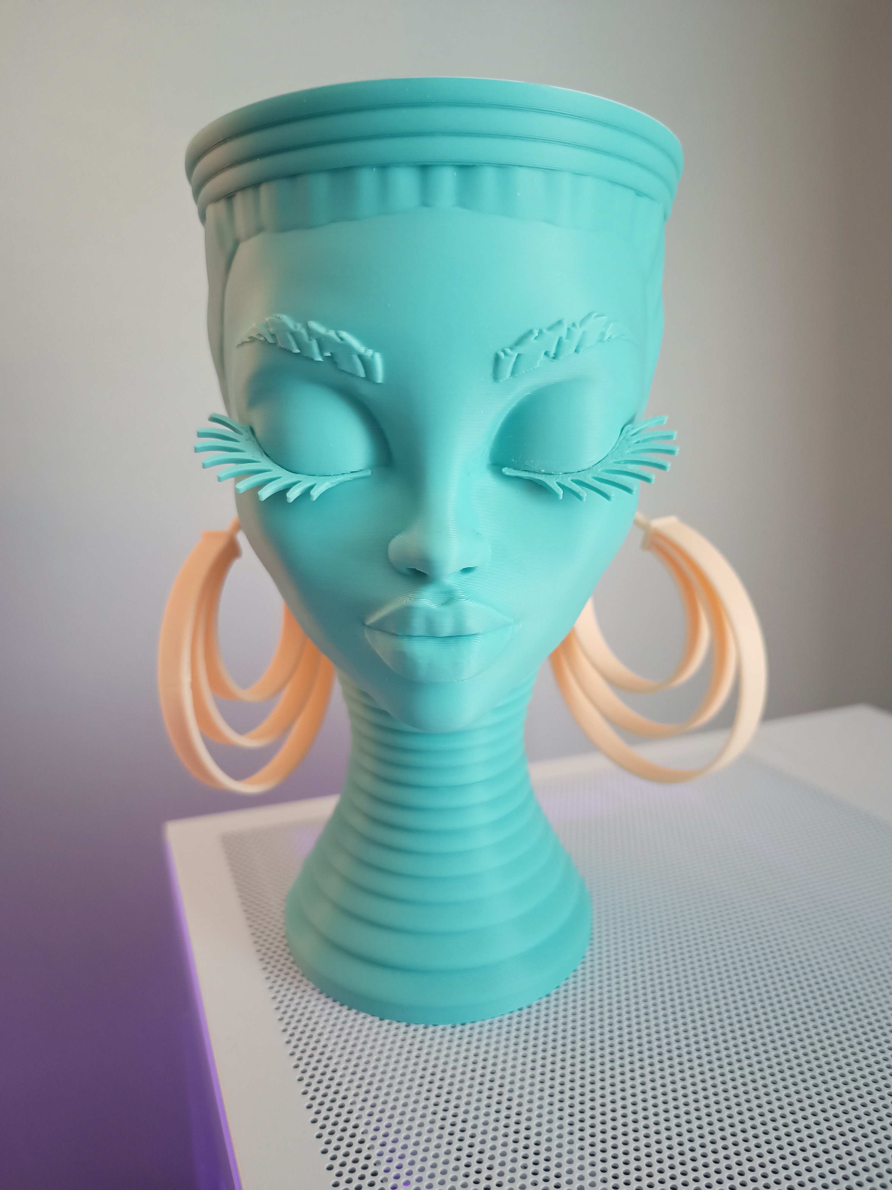 DESSERT QUEEN FLOWER POT 3D models download Creality Cloud