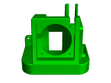 ender 3 hot fan shroud and cooling duct in 1-0