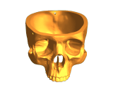 Skull planter-0