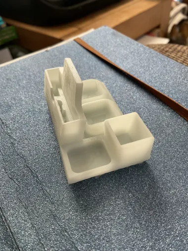 iPhone station with pen holder-0