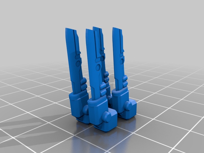 Cybernetic Sword Arm Conversion Bit (28mm/Heroic scale)