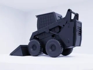 Skid Steer Loader - Compact Construction Vehicle