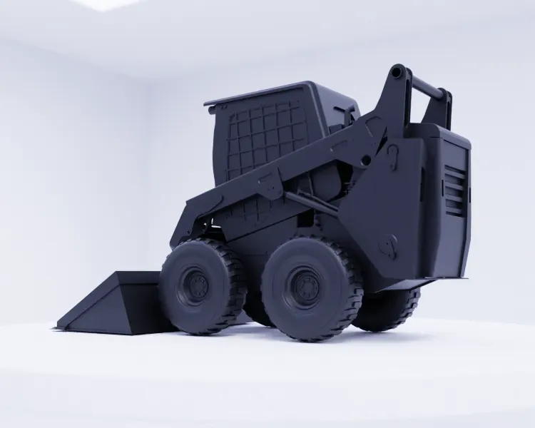 Skid Steer Loader - Compact Construction Vehicle
