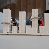 skyscraper key holder-1