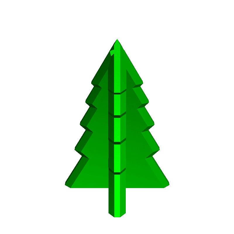 Modern Xmas Tree