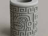 Aztec Lanyard Bead-0