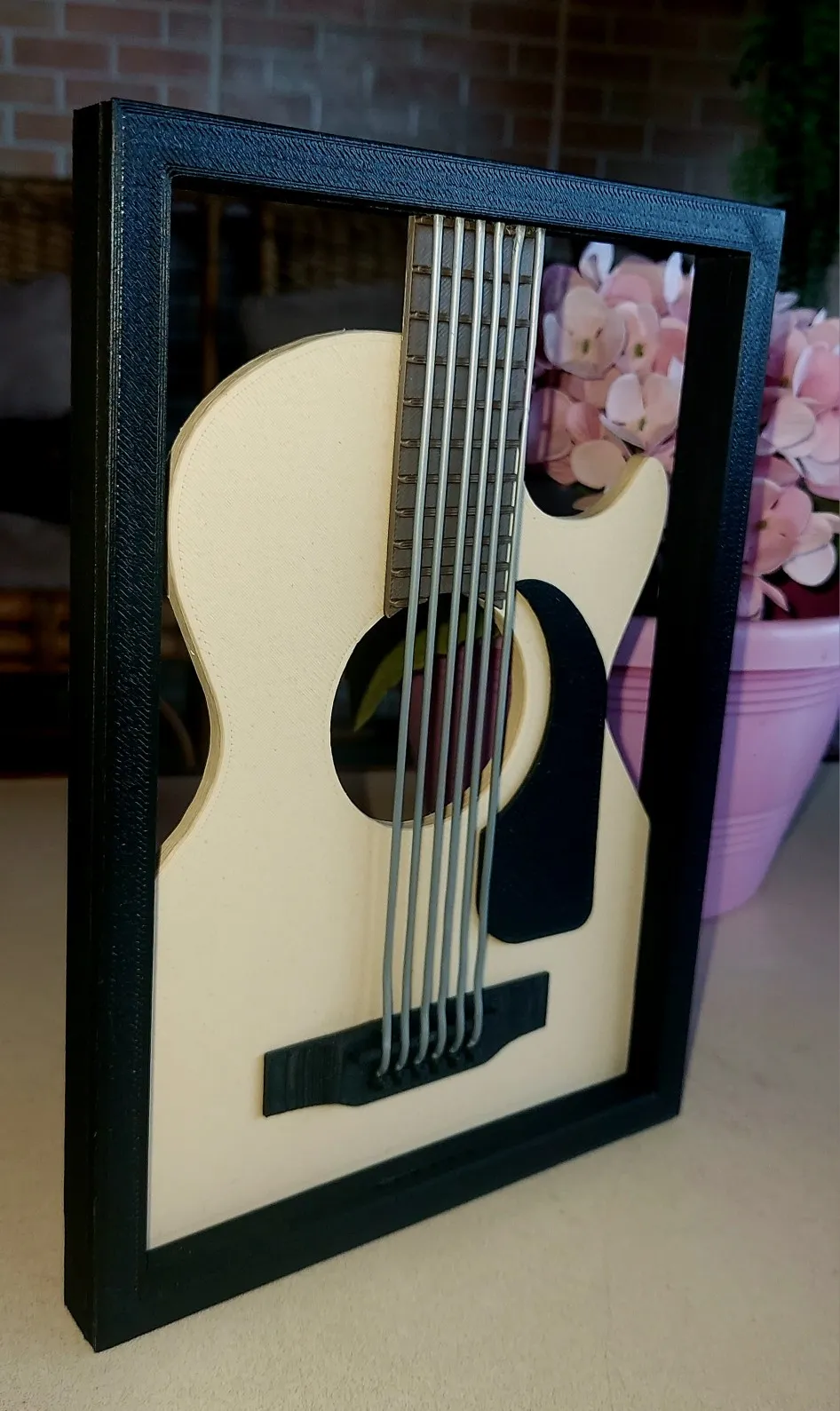 Acoustic Guitar Frame-1