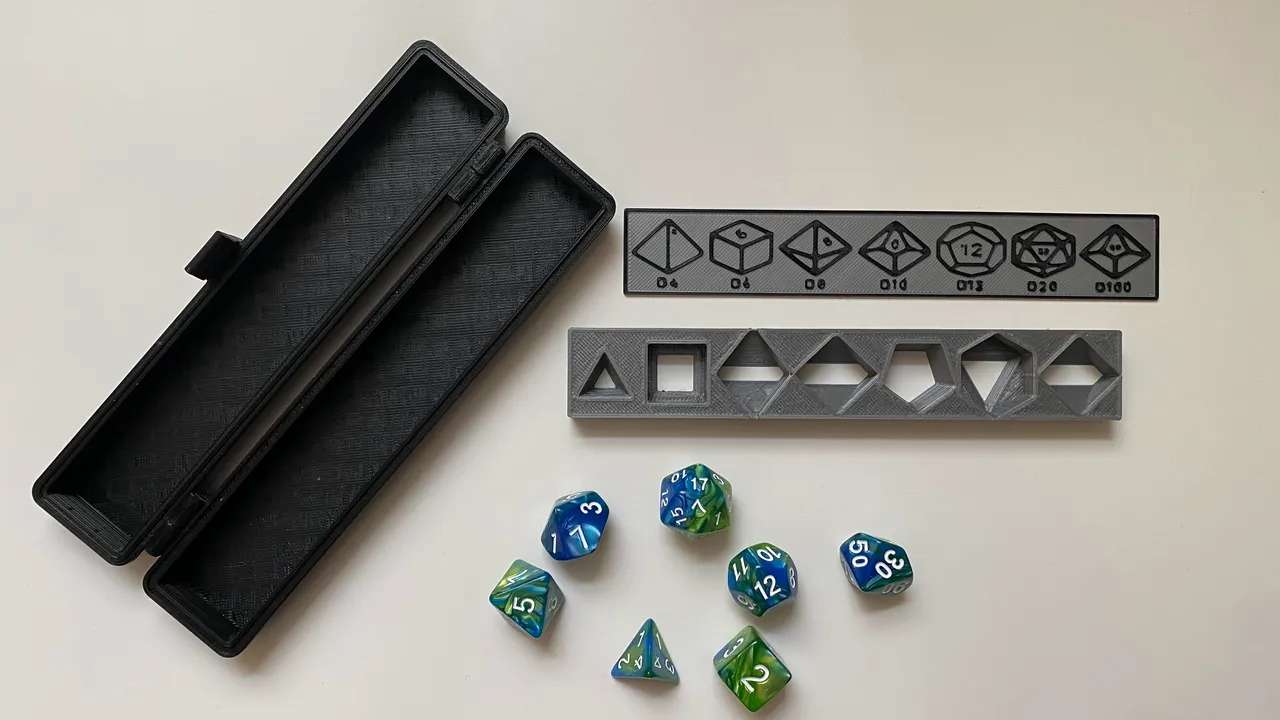 Print-In-Place Beginners Dice Case


