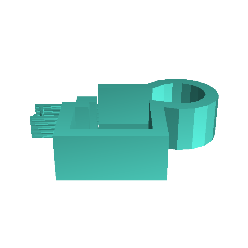 Set of seven military bunkers with different configurations