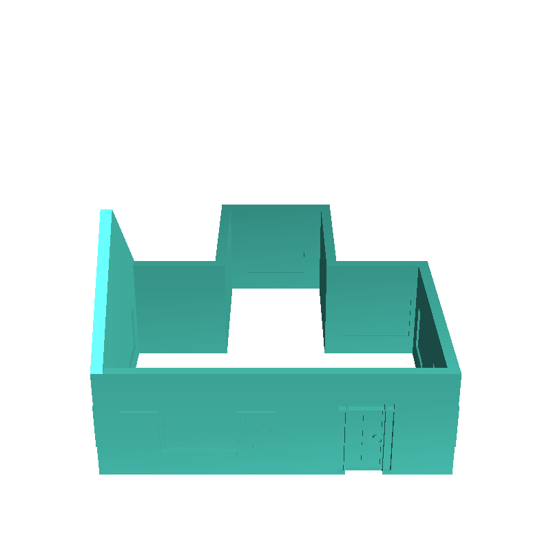 Set di case e bunker moderni per una difesa fortificata (7) - miniat