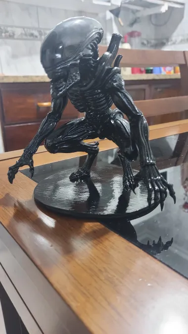Xenomorph Style Miniature - Miniatures - PLA - 3D printed product - фото 24