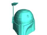 boba fett helmet keychain-0