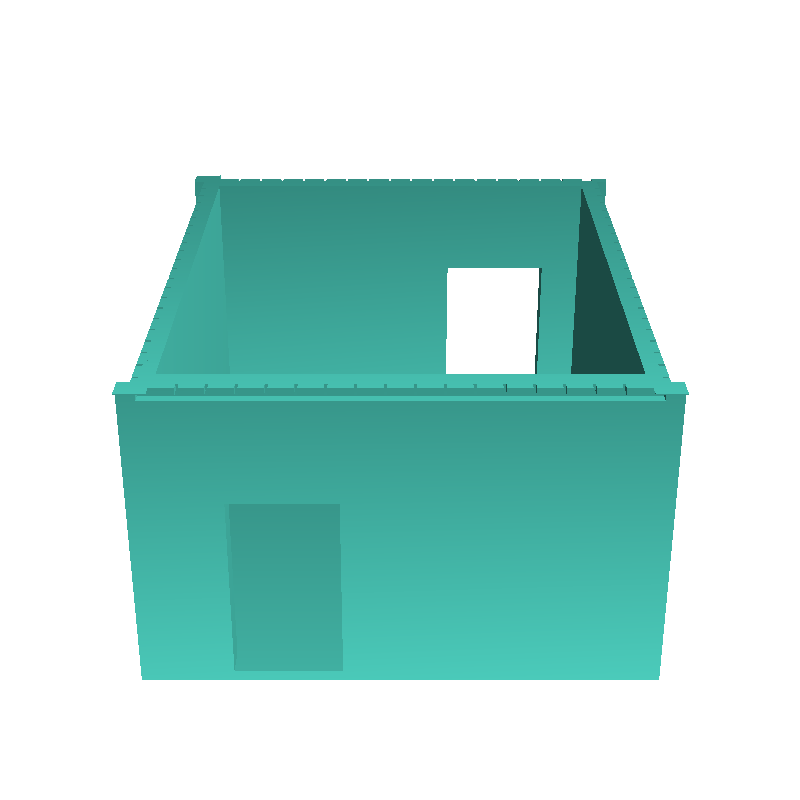 Amerikanische moderne Stadtpackung Nr. 1 - Miniaturen-Tabletop-Szenerie