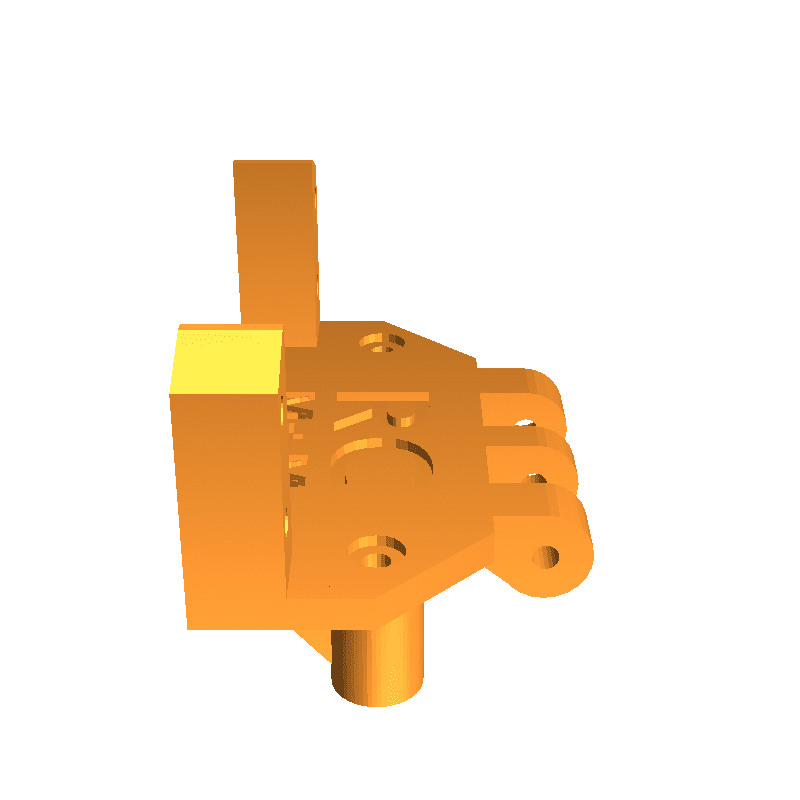 Servo bracket 3D models download Creality Cloud