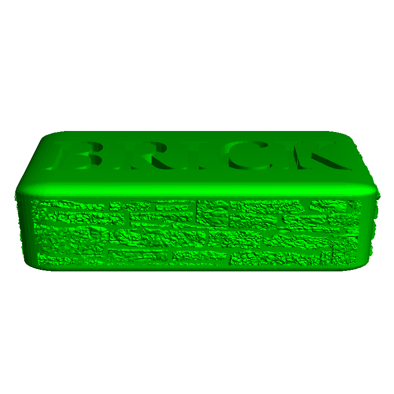 Brick w/ brick on it | 3D models download | Creality Cloud