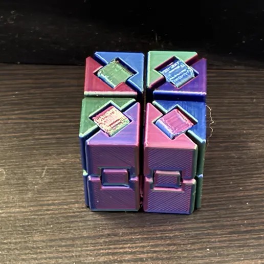 Shape Snake Fidget Fun - Print in Place