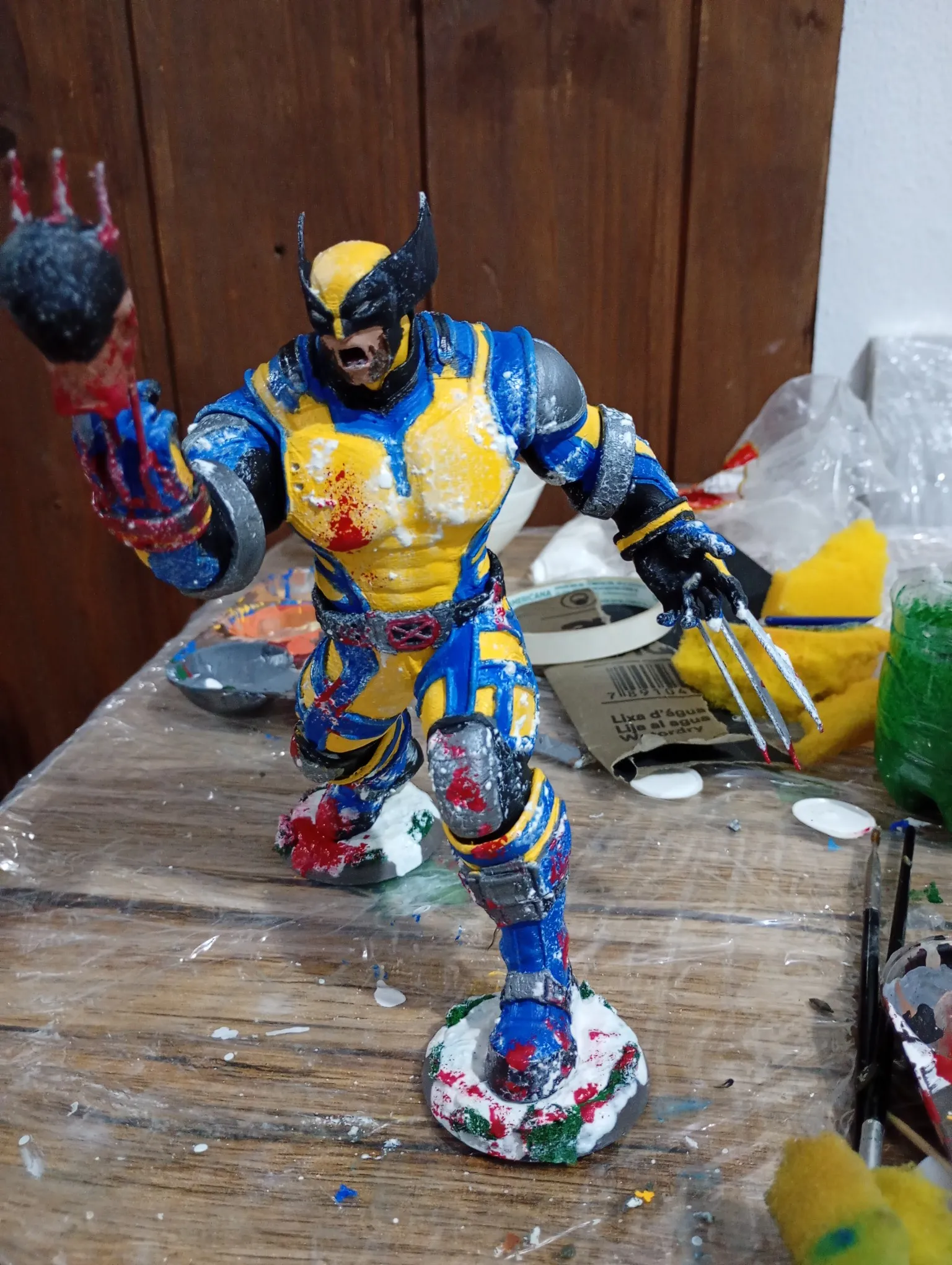 FIGURE "WOLVERINE" MINIATURE FANART-0