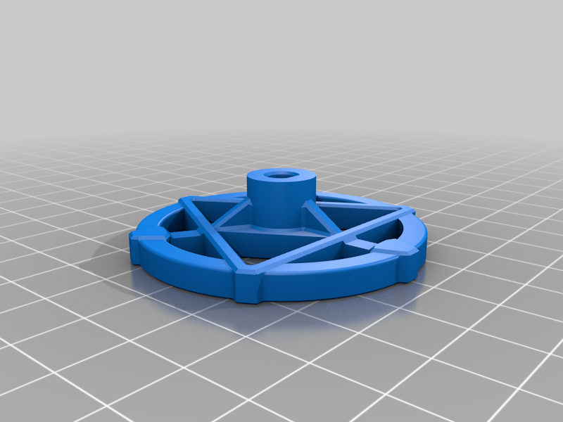 Triforce Extruder Knob Inspired by original Ender 3 v2 kno 3D