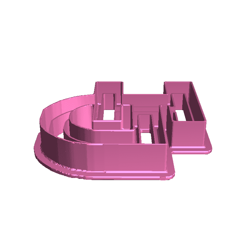Hilliard Davidson cookie cutter 3D models download Creality Cloud