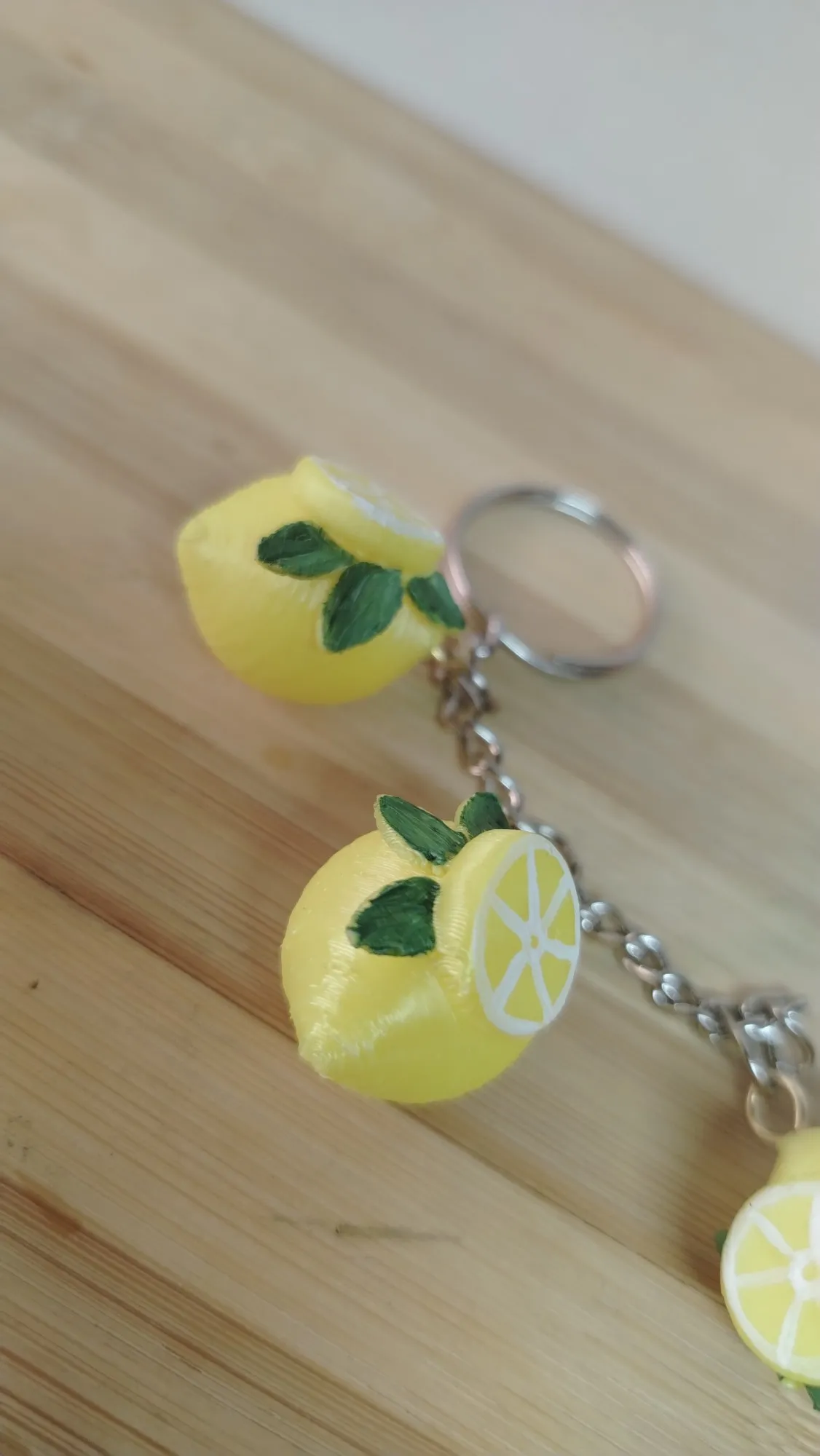 🍋 Zest Pop Lemon Keyring-1