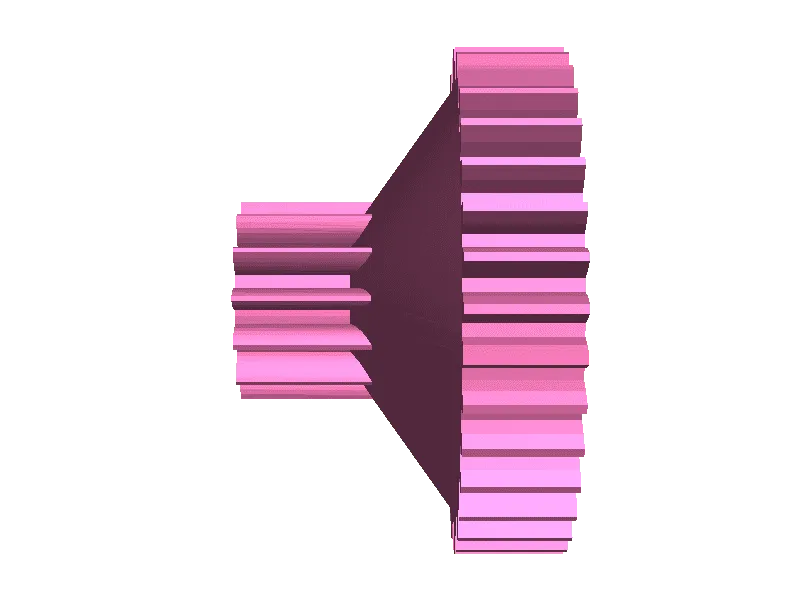 Compound gear V2 (stronger but larger)