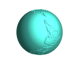 earth 🌎 lamp (Krishna)-0