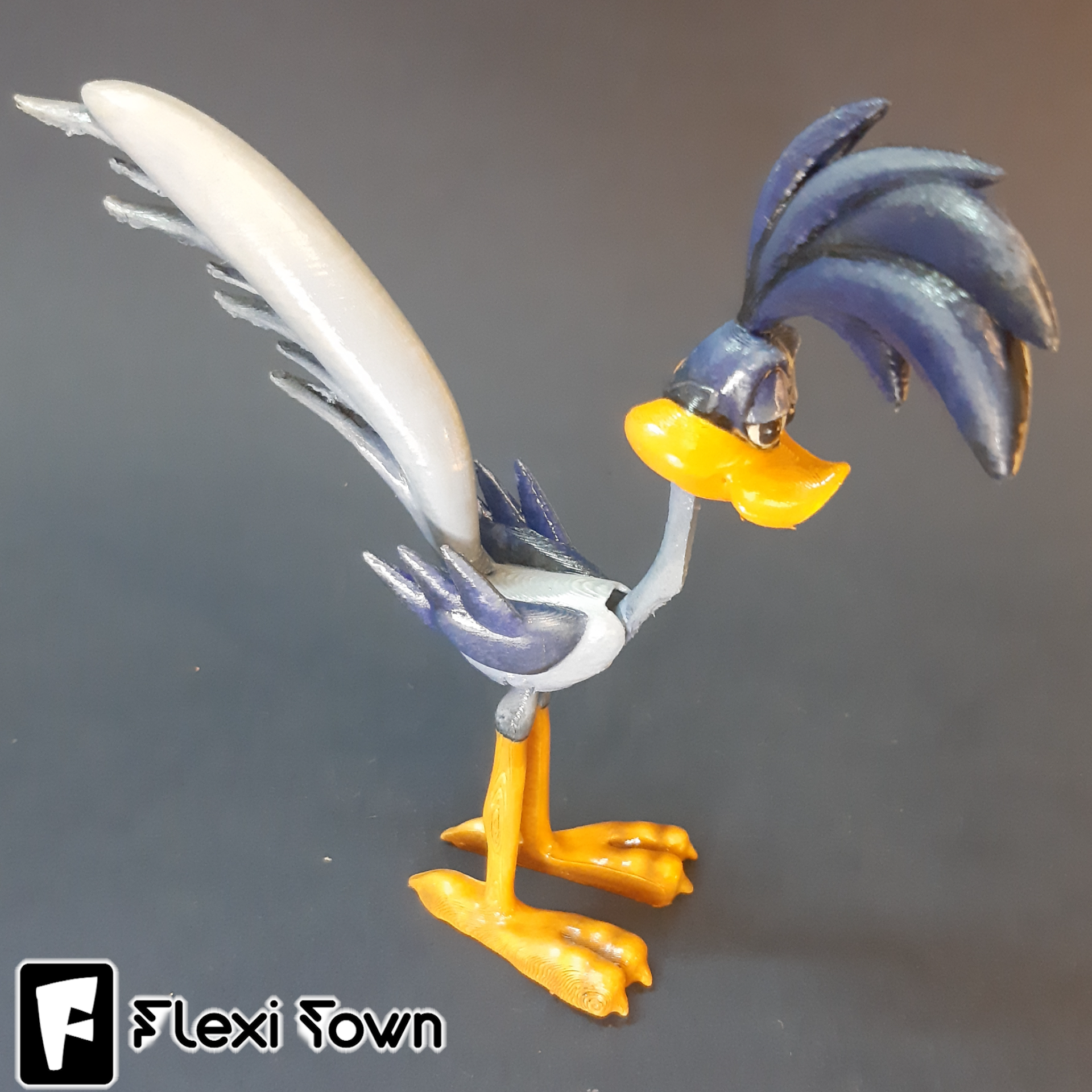 Flexi Print-in-Place Road Runner