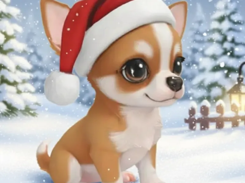 CHIHUAHUA - DOGGY CHRISTMAS