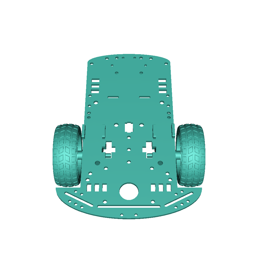 2wd robot chassis