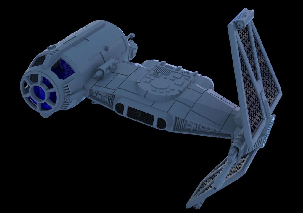 Tie Raider Star Wars fan creation 3.75